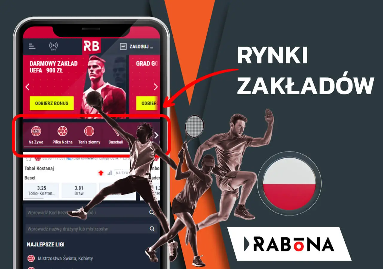 Zakłady na różnorodne wydarzenia sportowe w Rabona