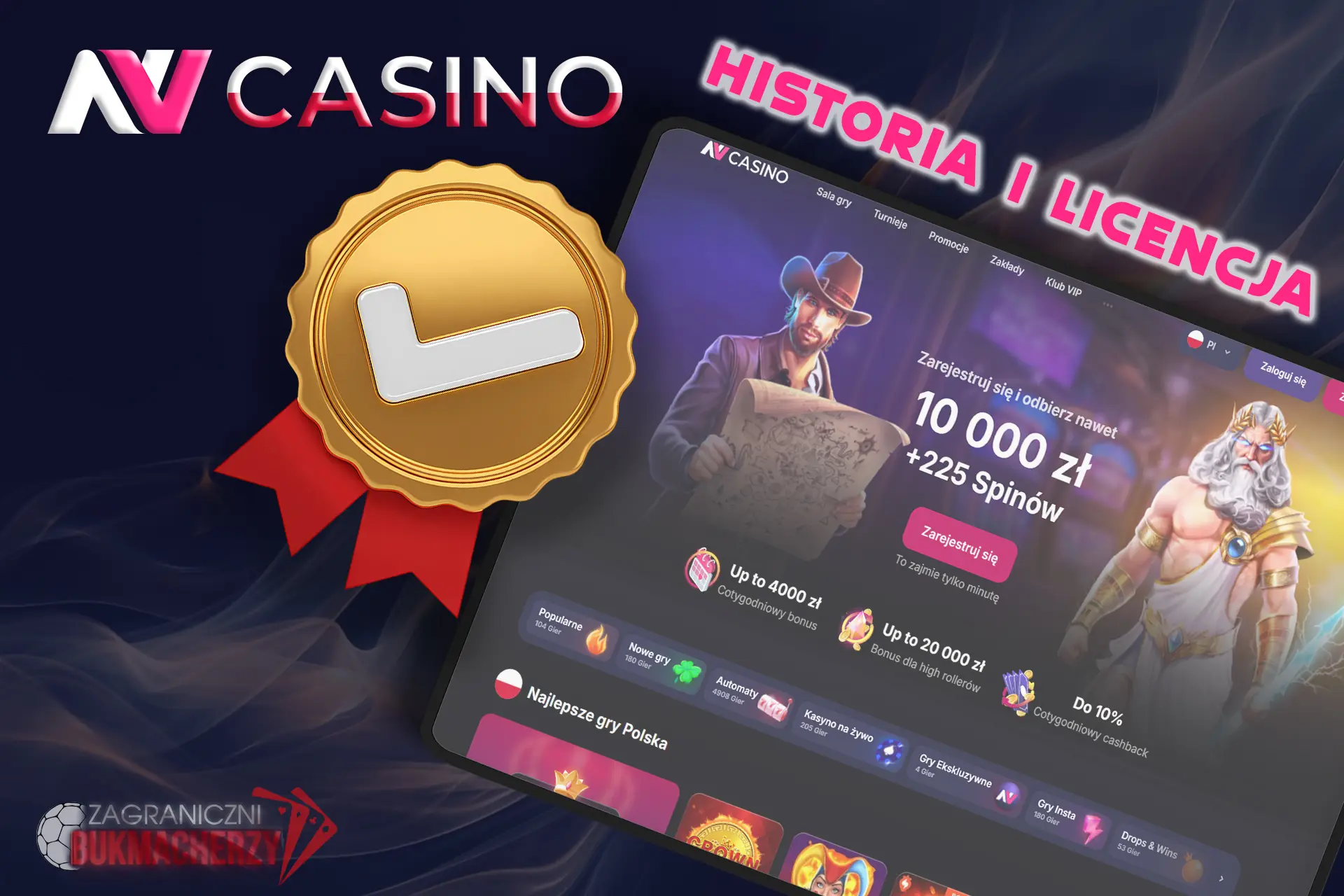 Dowiedz się więcej o kasynie