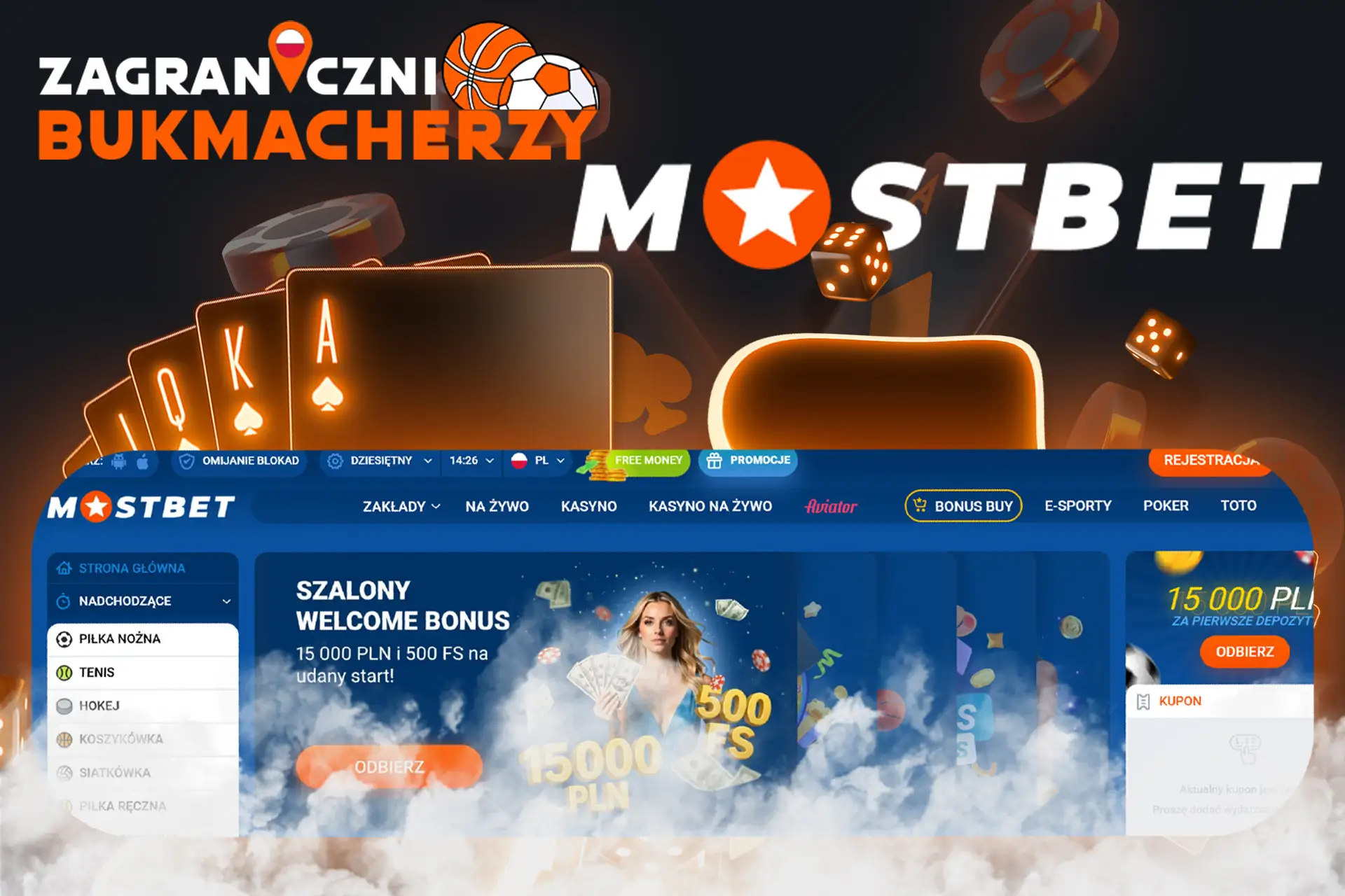 Polskie kasyno online - Mostbet