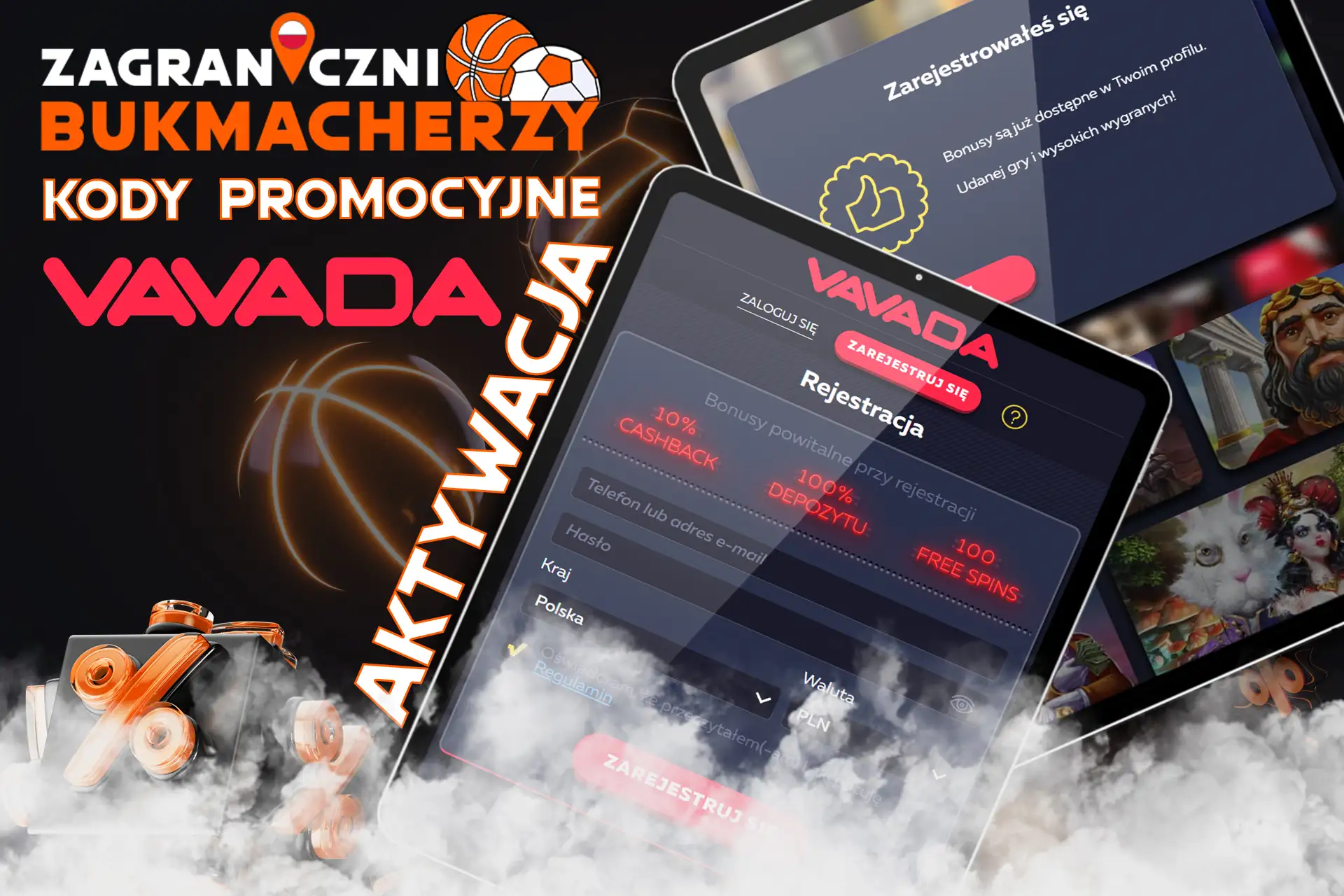 Zarejestruj się i aktywuj kod promocyjny