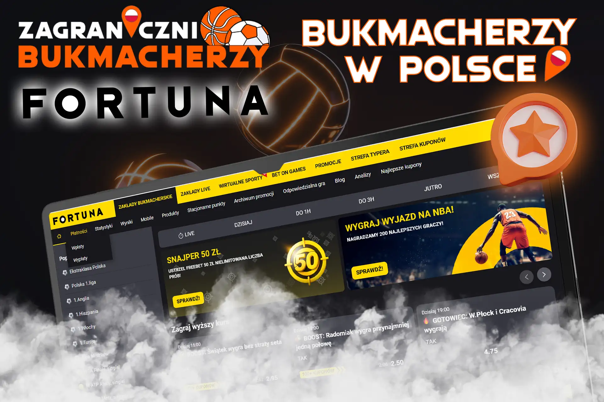 Polski bukmacher - Fortuna