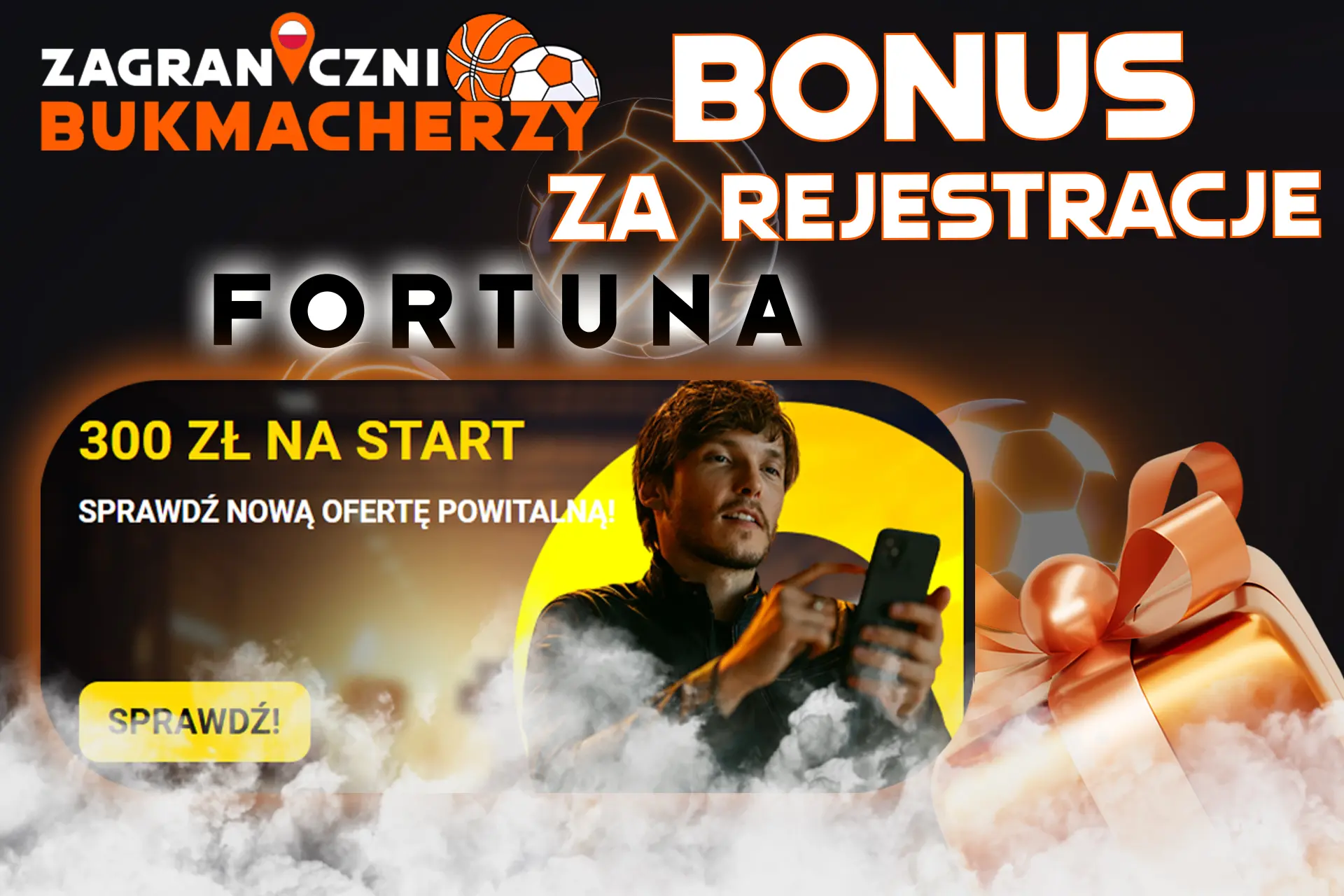 Bonus rejestracyjny u bukmachera Fortuna